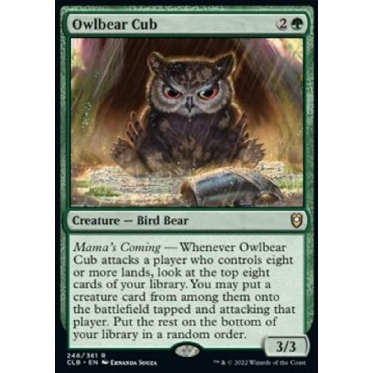 Owlbear Cub - Cucciolo di Orsogufo - [CLB] [NM]
