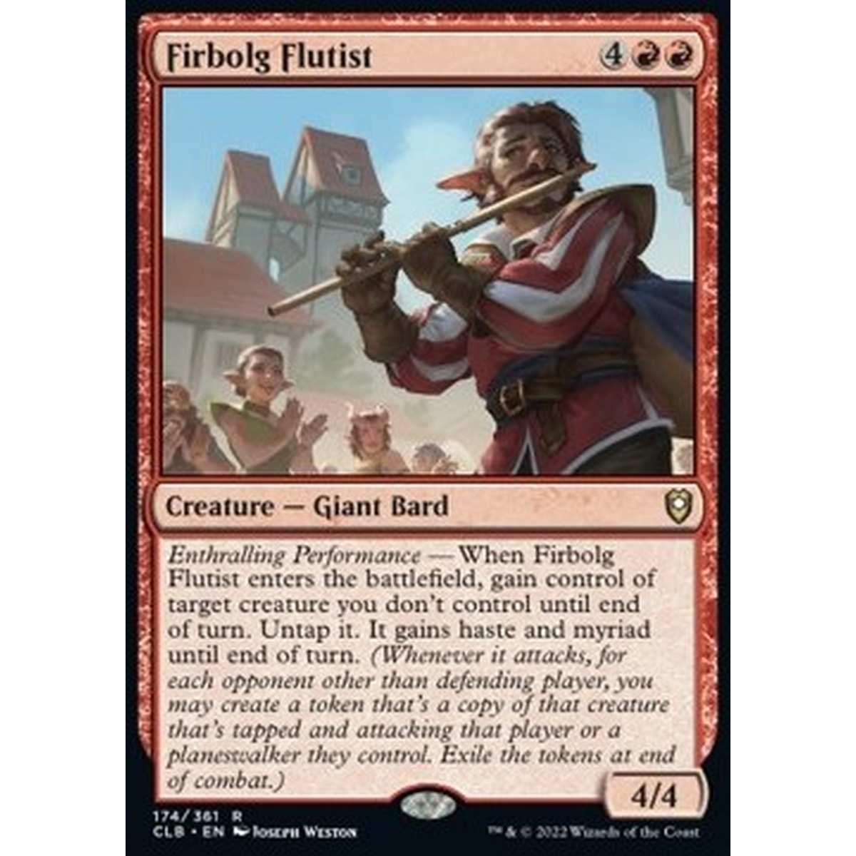 Firbolg Flutist - Flautista Firbolg - [CLB] [NM]