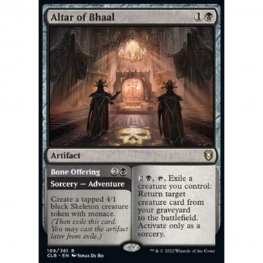 Altar of Bhaal // Bone Offering - Altar of Bhaal - [CLB] [NM]