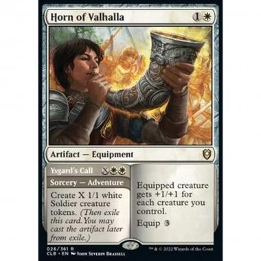 Horn of Valhalla // Ysgard's Call - Corno del Valhalla // Richiamo di Ysgard - [CLB] [NM]