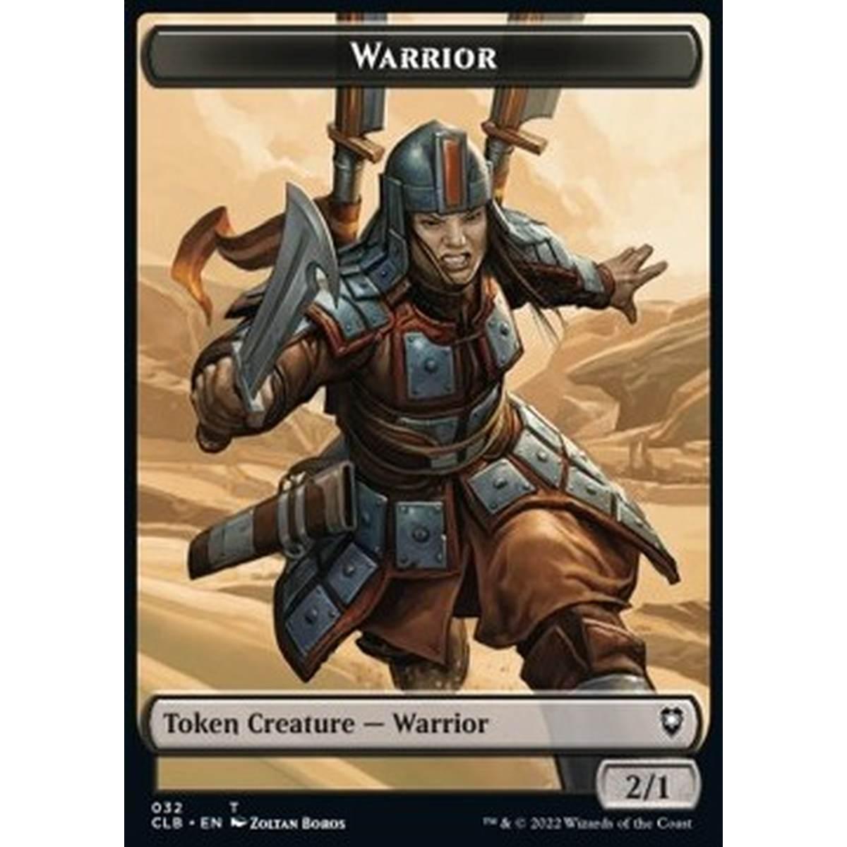 Warrior Token (B 2/1) // Inkling Token (WB 2/1) - Warrior Token (B 2/1) // Inkling Token (WB 2/1) - [XCLB] [NM]
