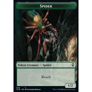 Spider Token (G 1/2) // Insect Token (G 1/1 Flying, Deathtouch) - Spider Token (G 1/2) // Insect Token (G 1/1 Flying, Deathtouch) - [XCLB] [NM]