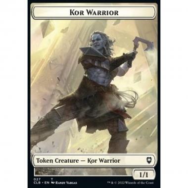 Kor Warrior Token (W 1/1) // Angel Warrior Token (W 4/4) - Kor Warrior Token (W 1/1) // Angel Warrior Token (W 4/4) - [XCLB] [NM]
