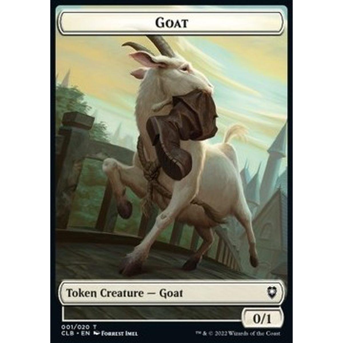 Goat Token (White 0/1) - Goat Token (White 0/1) - [XCLB] [NM]