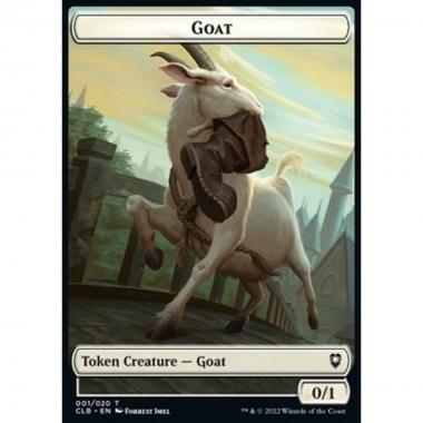 Goat Token (White 0/1) - Goat Token (White 0/1) - [XCLB] [NM]