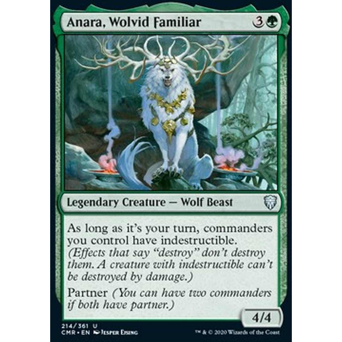 Anara, Wolvid Familiar - Anara, Wolvid Familiar - [CMR] [NM]