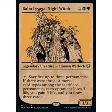 Baba Lysaga, Night Witch (V.2) - Baba Lysaga, Night Witch (V.2) - [XCLB] [NM]
