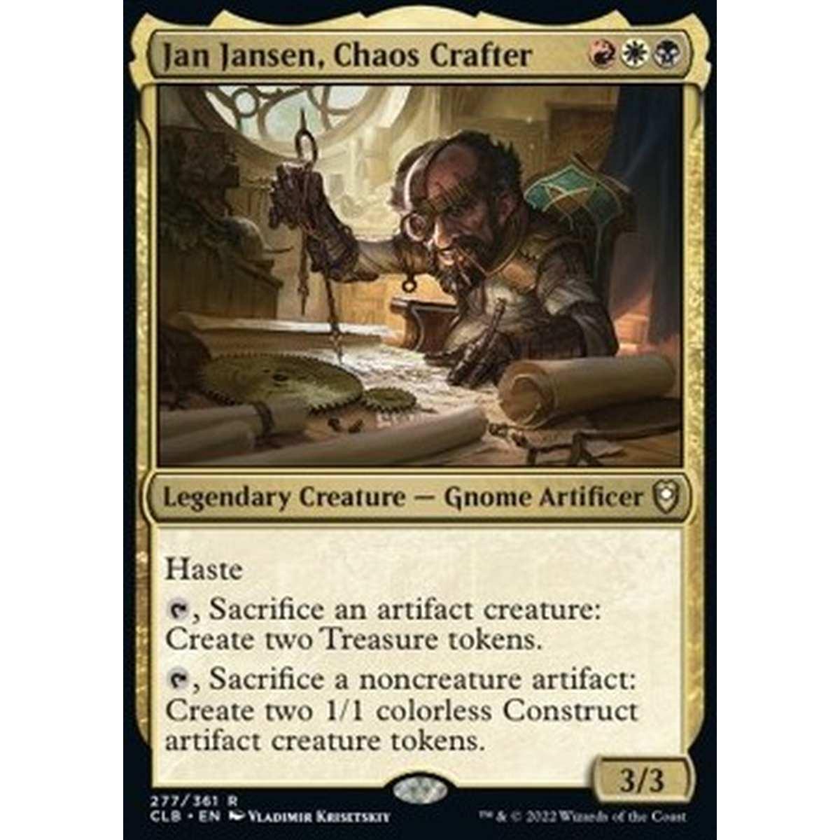 Jan Jansen, Chaos Crafter - Jan Jansen, Chaos Crafter - [CLB] [NM]