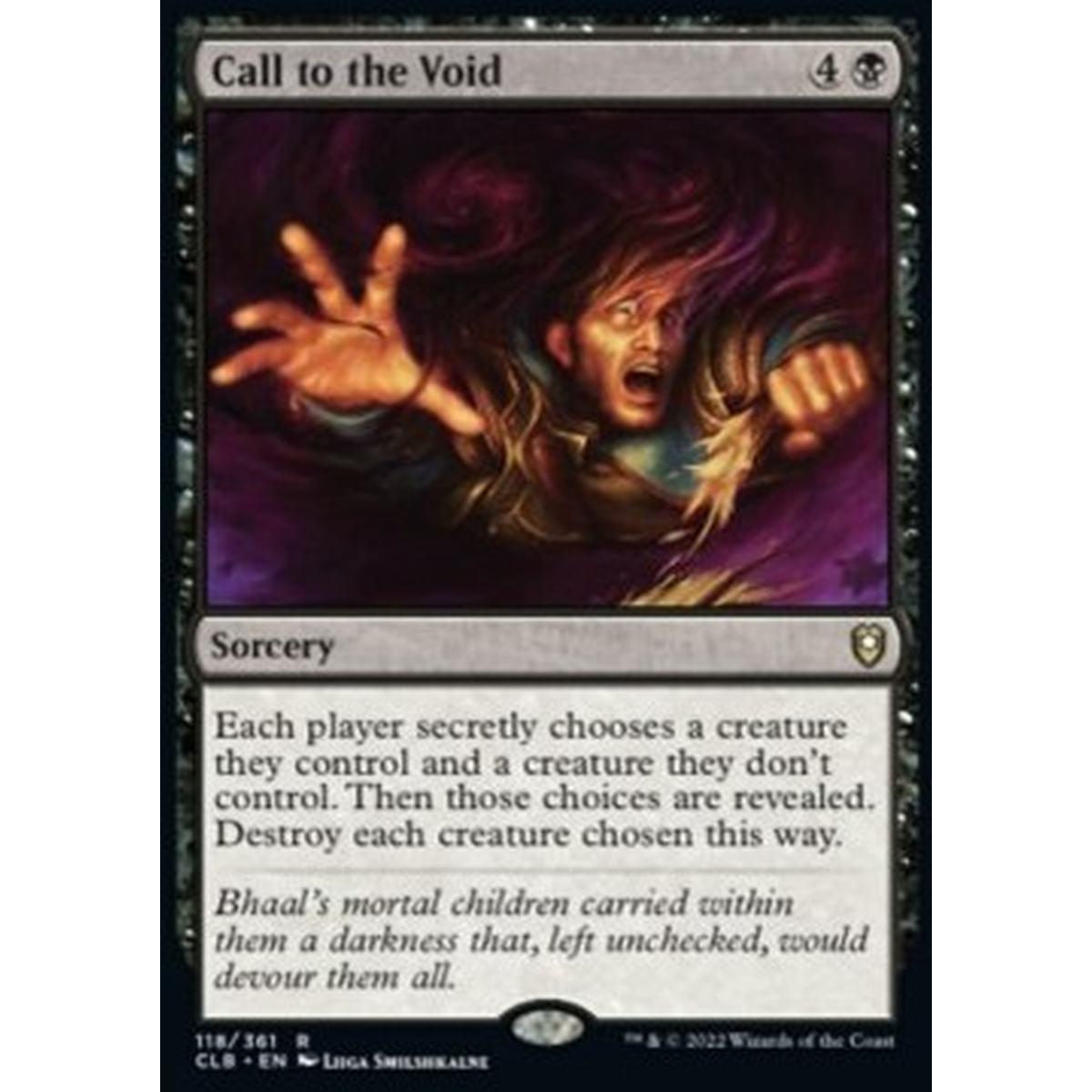 Call to the Void - Call to the Void - [CLB] [NM]
