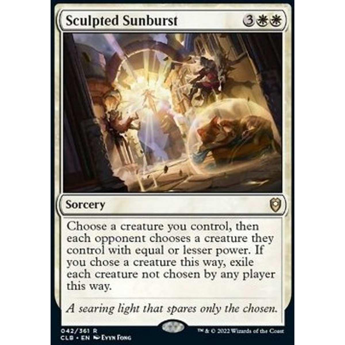 Sculpted Sunburst - Sculpted Sunburst - [CLB] [NM]