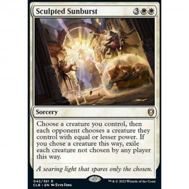 Sculpted Sunburst - Sculpted Sunburst - [CLB] [NM]