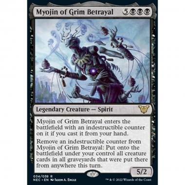 Myojin of Grim Betrayal (V.1) - Myojin of Grim Betrayal (V.1) - [NEC] [NM]