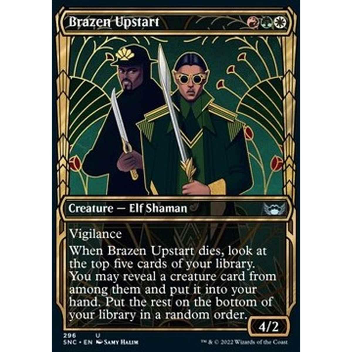 Brazen Upstart (V.1) - Arrivista Sfacciato (V.1) - [XSNC] [NM] [Foil]
