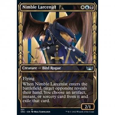 Nimble Larcenist (V.1) - Ladro Agile (V.1) - [XSNC] [NM] [Foil]