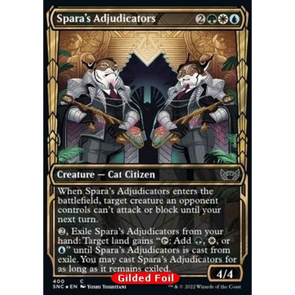Spara's Adjudicators (V.2) - Spara's Adjudicators (V.2) - [XSNC] [NM] [Foil]