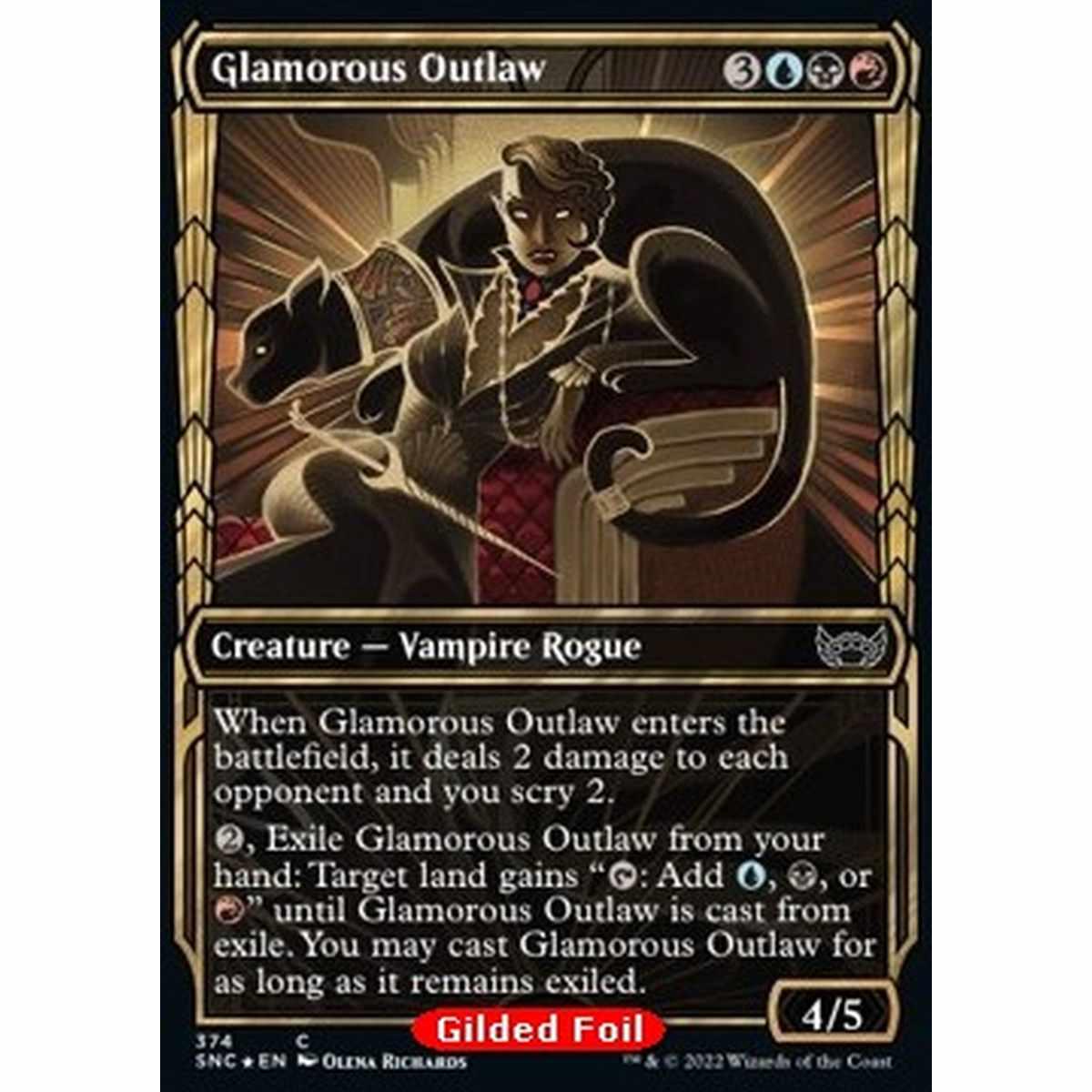 Glamorous Outlaw (V.2) - Glamorous Outlaw (V.2) - [XSNC] [NM] [Foil]
