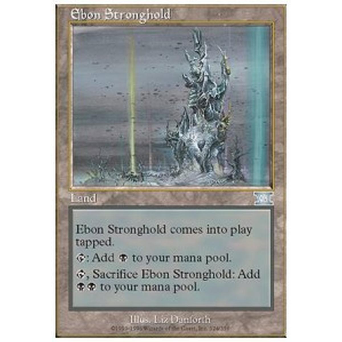 Ebon Stronghold - Ebon Stronghold - [6ED] [EX]