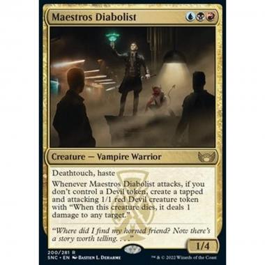Maestros Diabolist - Diabolico dei Maestro - [SNC] [NM]