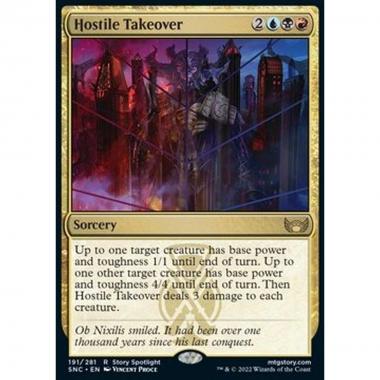 Hostile Takeover - Acquisizione Ostile - [SNC] [NM]