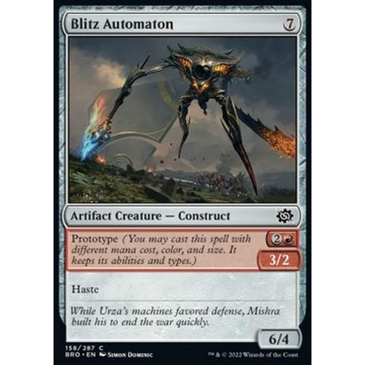 Blitz Automaton - Automa da Incursione - [BRO] [NM]