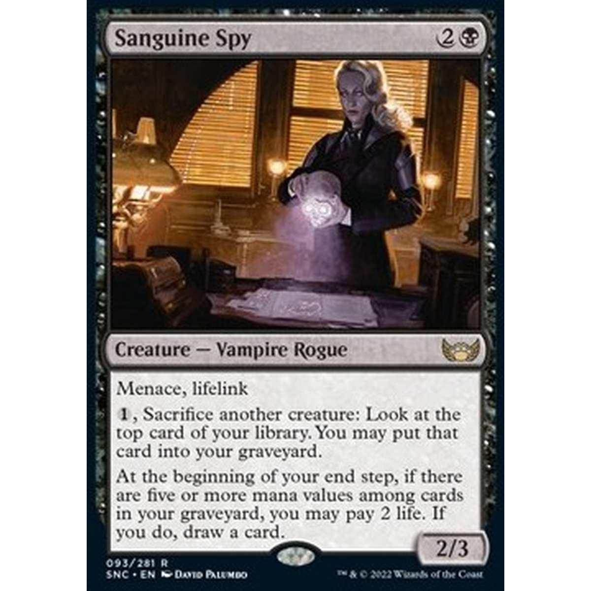 Sanguine Spy - Spia Ottimista - [SNC] [NM]