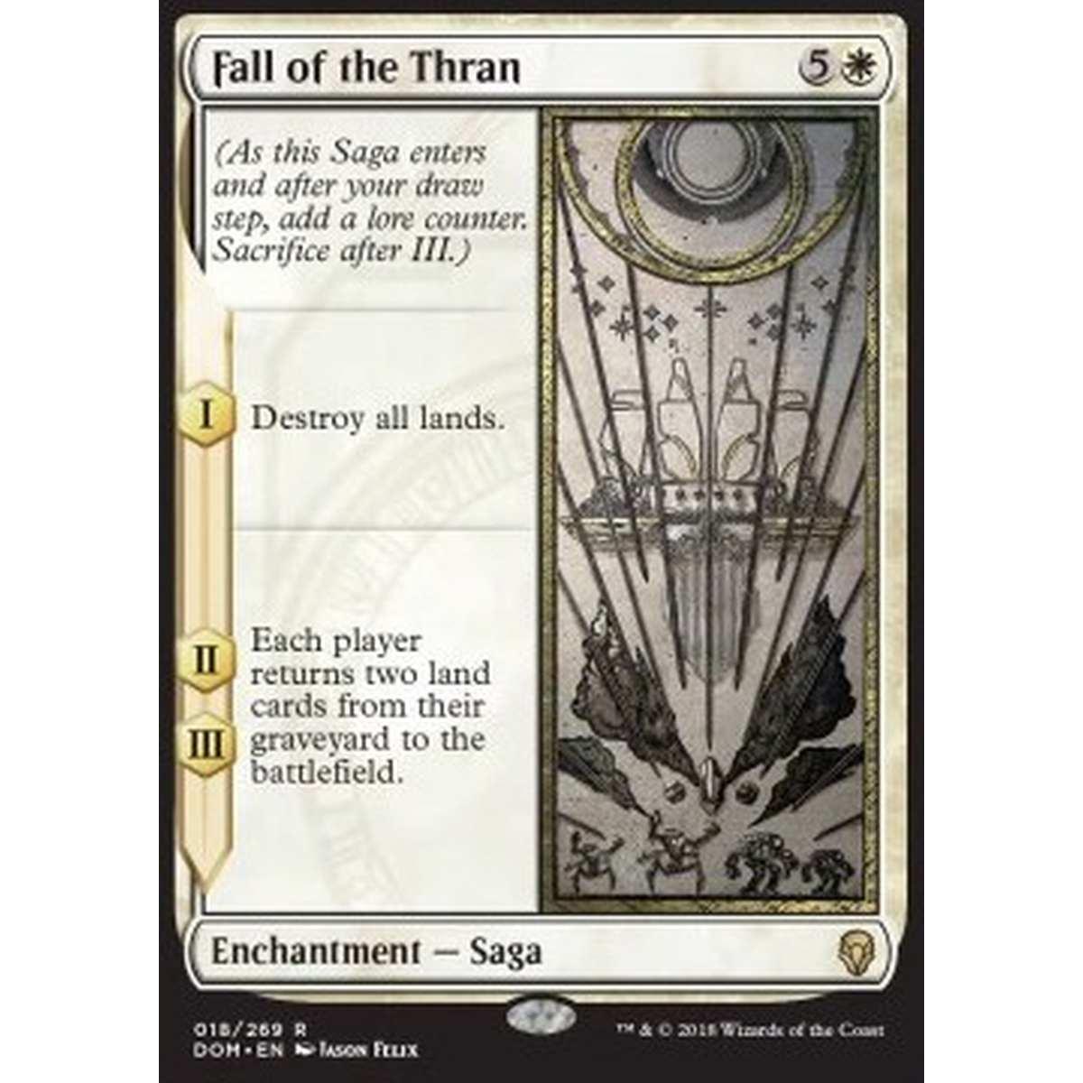 Fall of the Thran - Caduta dei Thran - [DOM] [NM]
