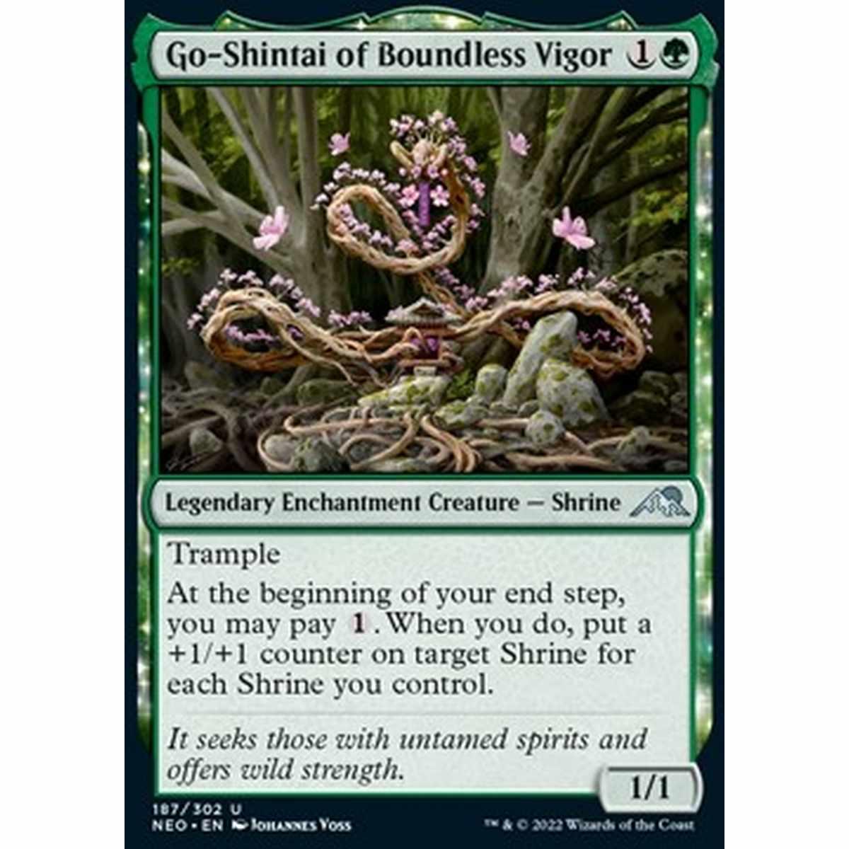 Go-Shintai of Boundless Vigor - ¡ã®¡¥ - [NEO] [NM] [Foil]