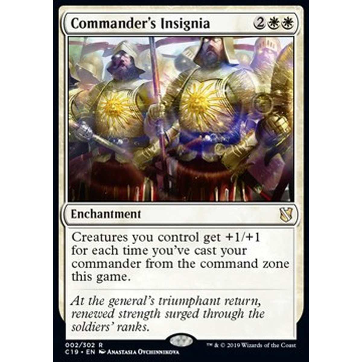 Commander's Insignia - Commander's Insignia - [C19] [NM]