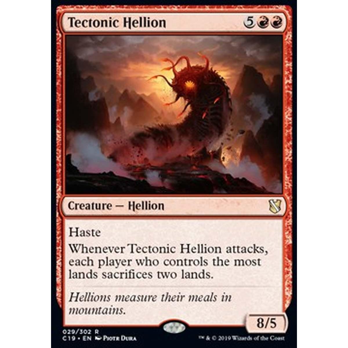 Tectonic Hellion - Tectonic Hellion - [C19] [NM]