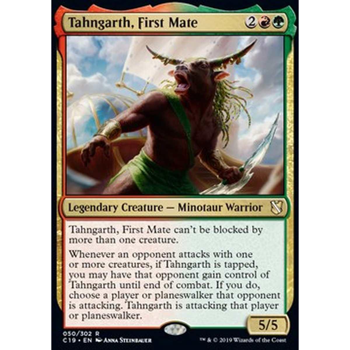 Tahngarth, First Mate - Tahngarth, First Mate - [C19] [NM]