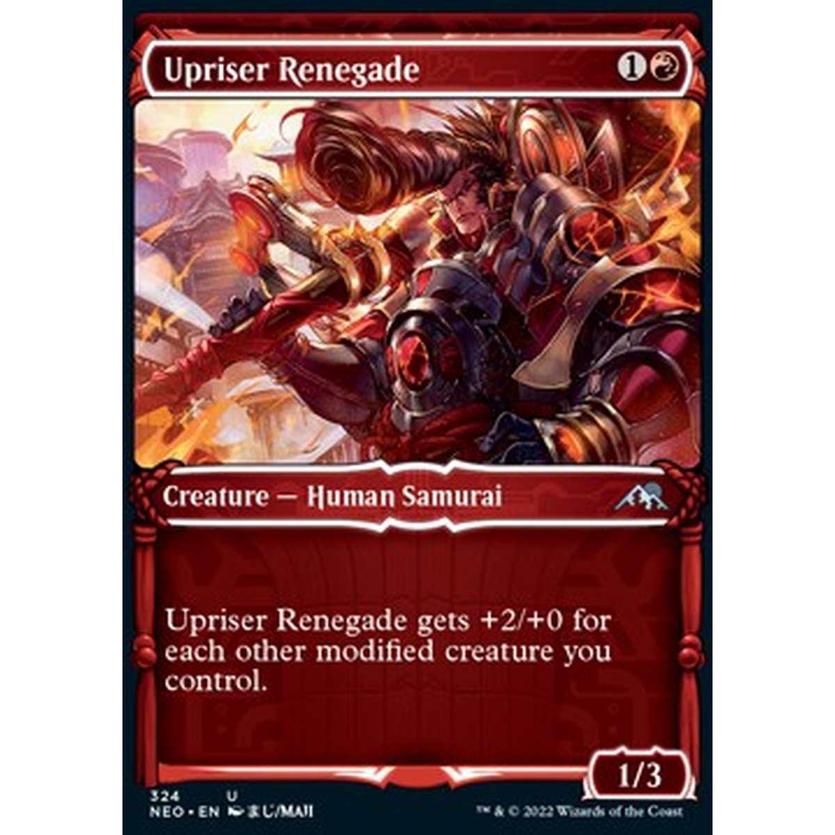 Upriser Renegade - Rivoltoso Rinnegato - [XNEO] [NM] [Foil]