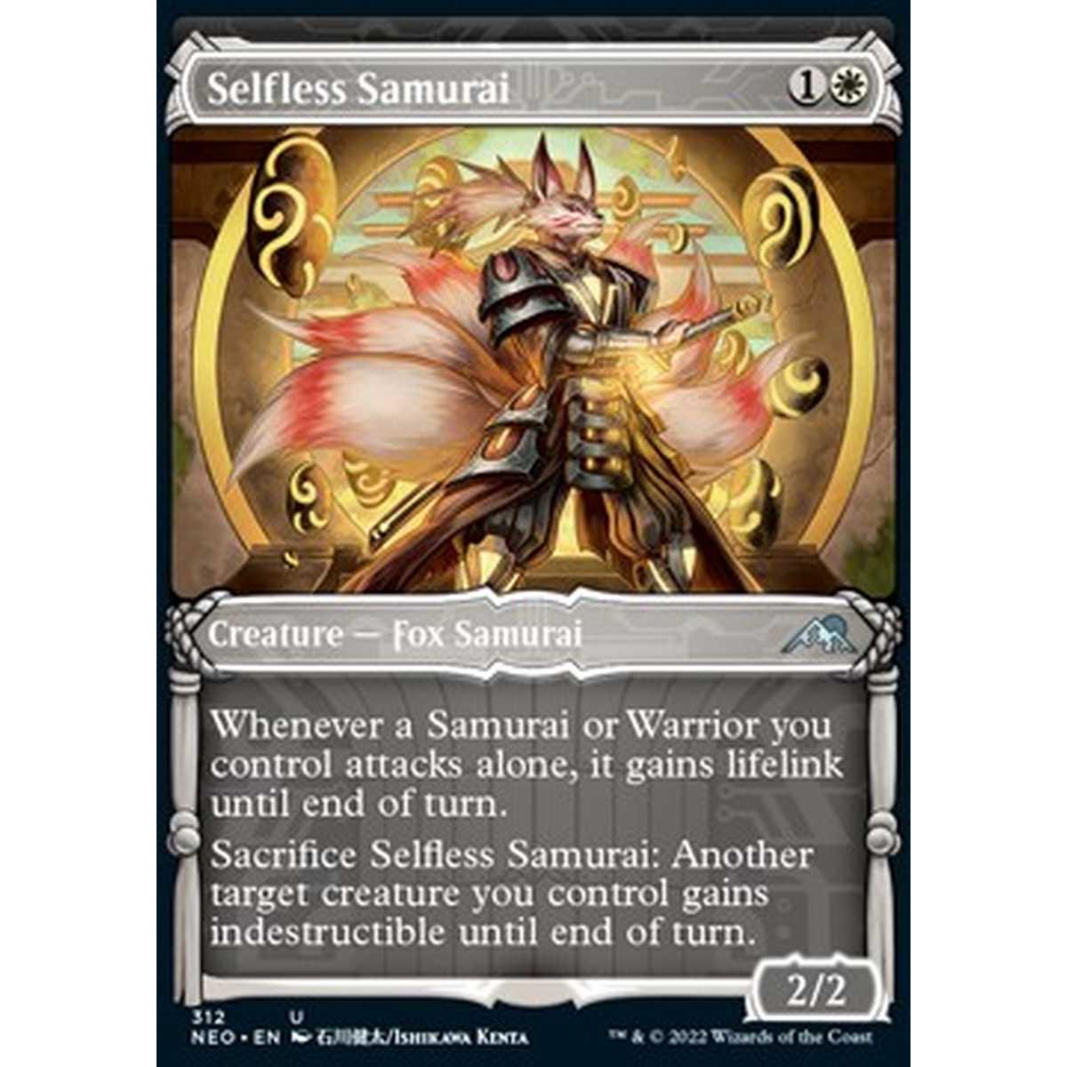 Selfless Samurai - Samurai Altruista - [XNEO] [NM] [Foil]