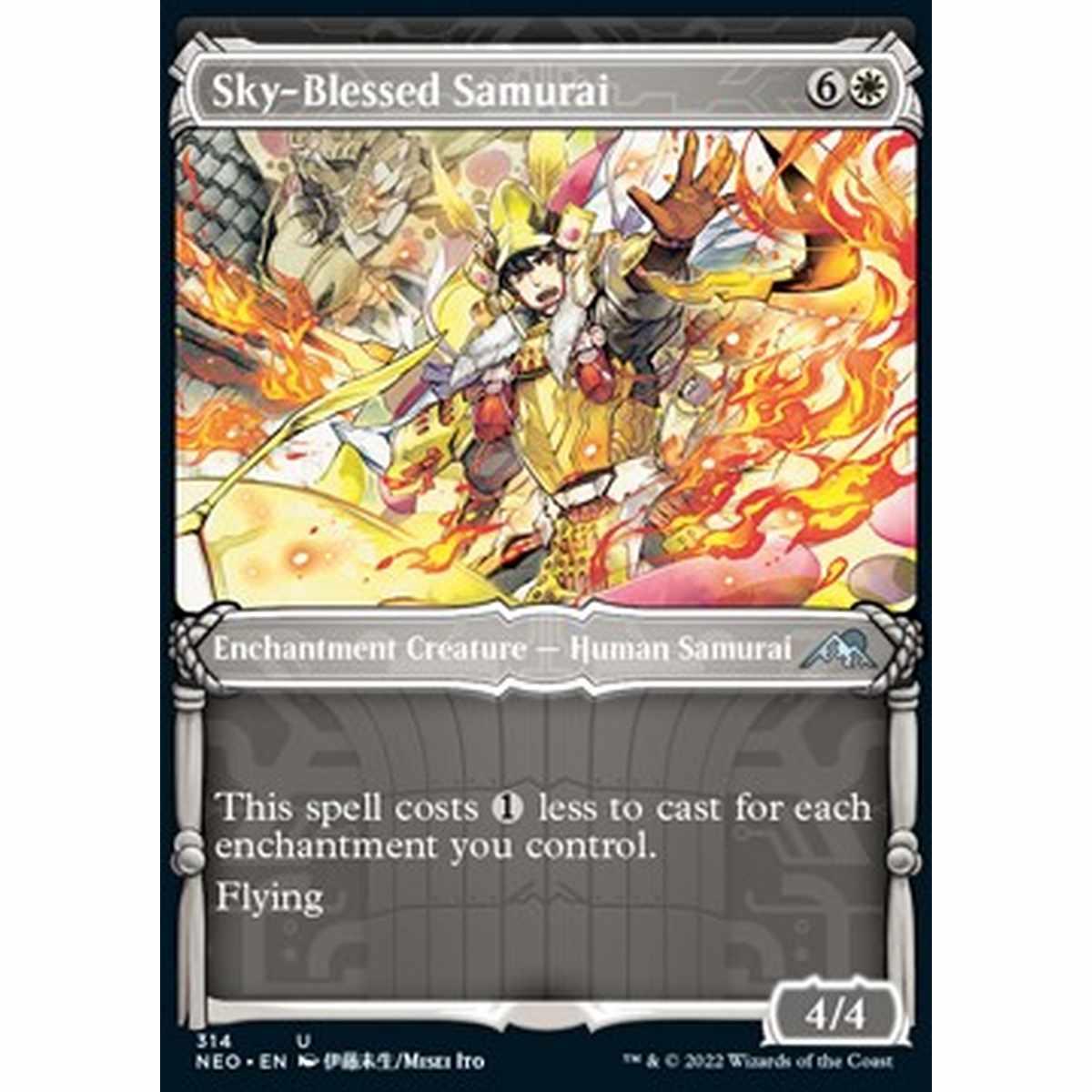 Sky-Blessed Samurai - Samurai Benedetto dal Cielo - [XNEO] [NM] [Foil]