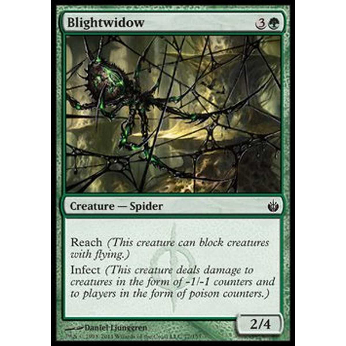 Blightwidow - Vedova Maligna - [MBS] [EX] [Foil]