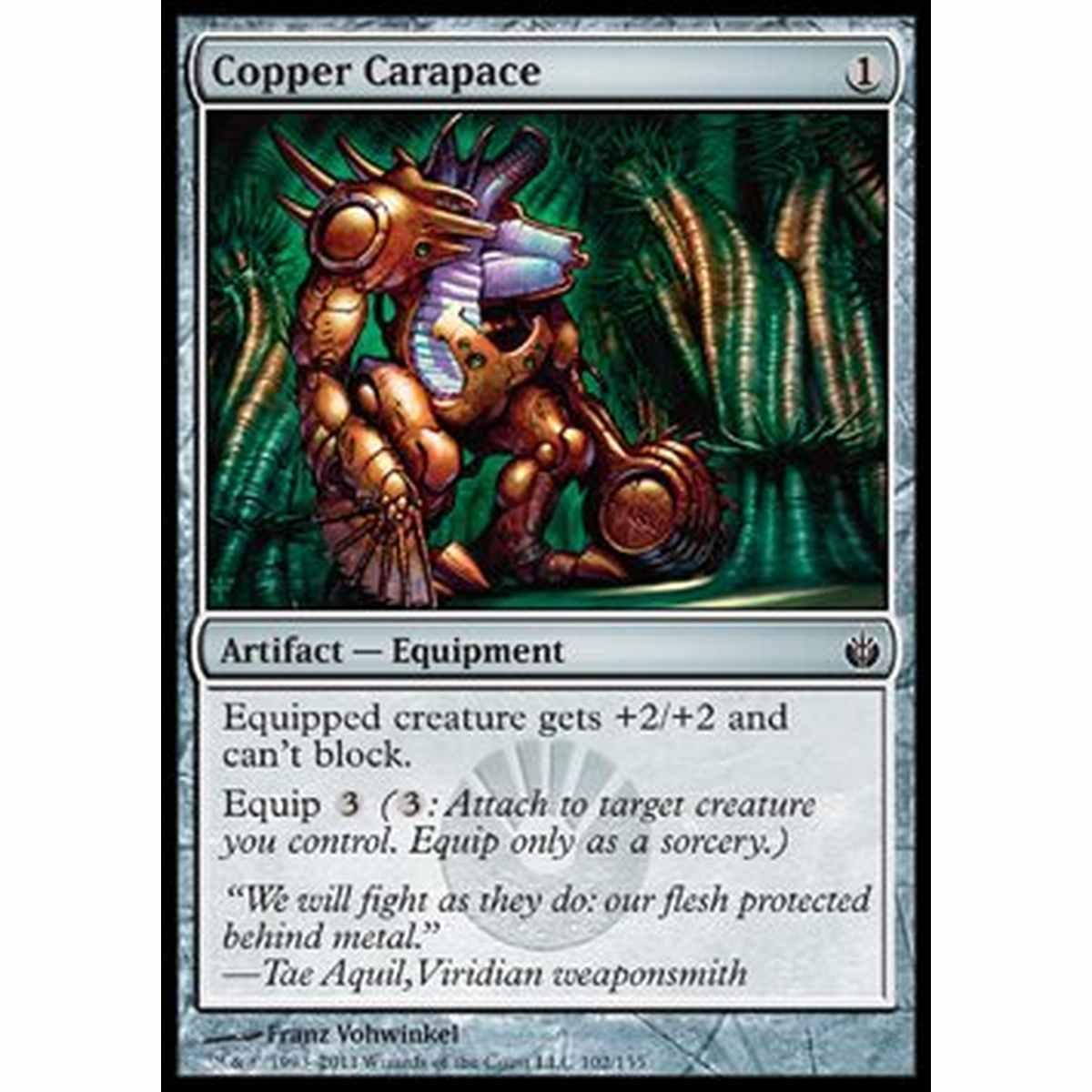 Copper Carapace - Carapace di Rame - [MBS] [EX] [Foil]