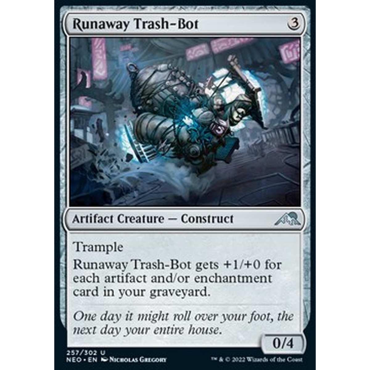 Runaway Trash-Bot - Robospazzino Fuori Controllo - [NEO] [NM] [Foil]