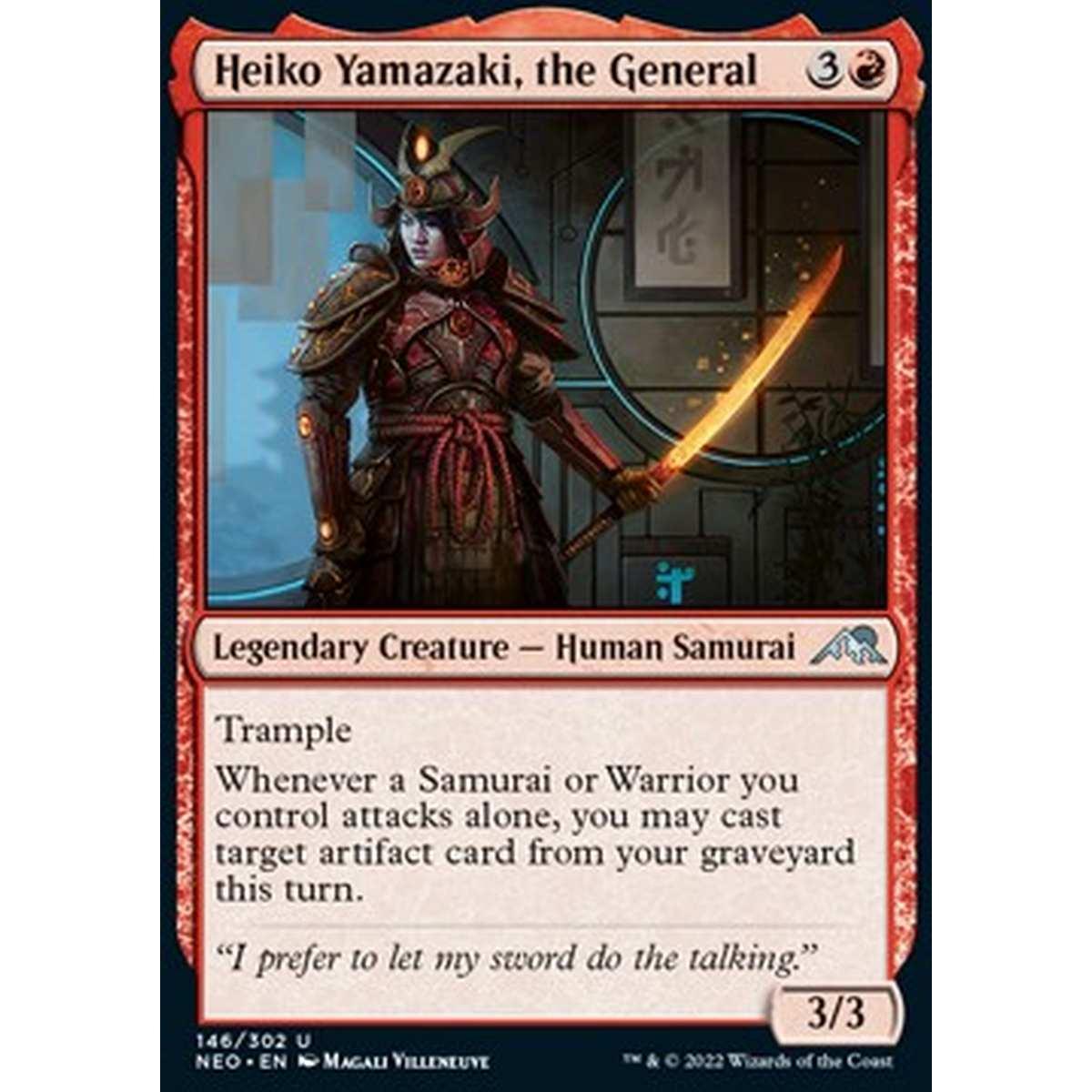 Heiko Yamazaki, the General - Heiko Yamazaki, la Generale - [NEO] [NM] [Foil]