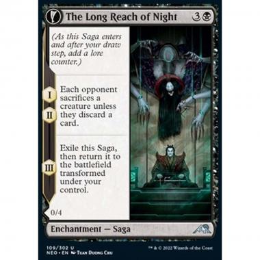 The Long Reach of Night // Animus of Night's Reach - I Lunghi Confini della Notte // Animus dei Confini della Notte - [NEO] [NM] [Foil]