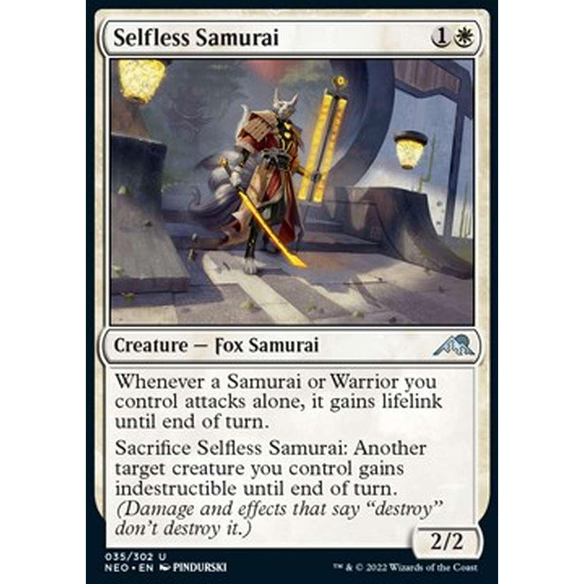 Selfless Samurai - Samurai Altruista - [NEO] [NM] [Foil]