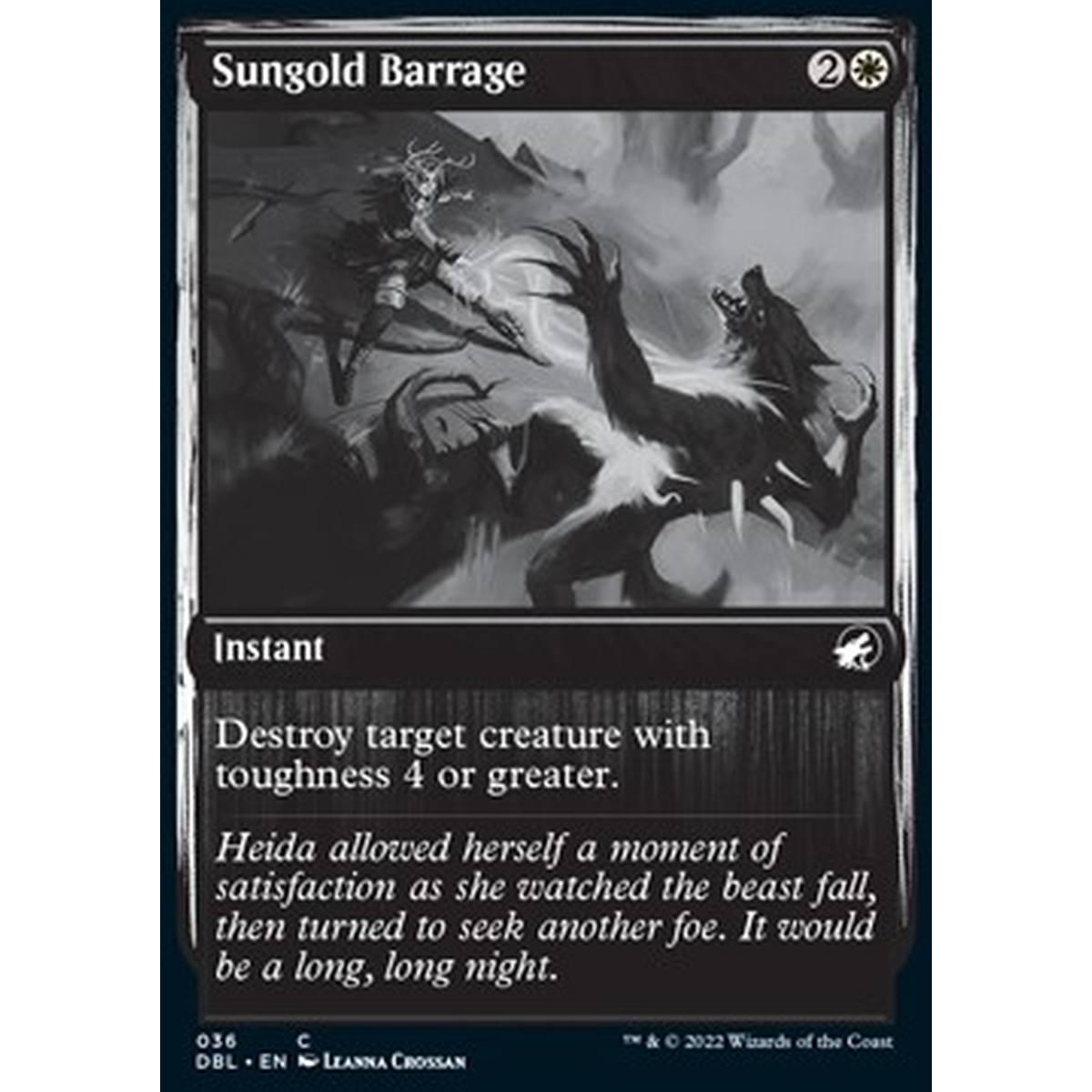 Sungold Barrage - Sungold Barrage - [DBL] [NM] [Foil]