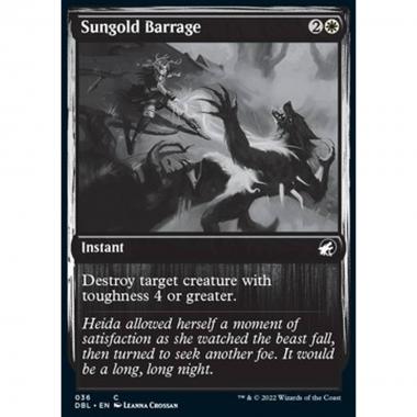 Sungold Barrage - Sungold Barrage - [DBL] [NM] [Foil]