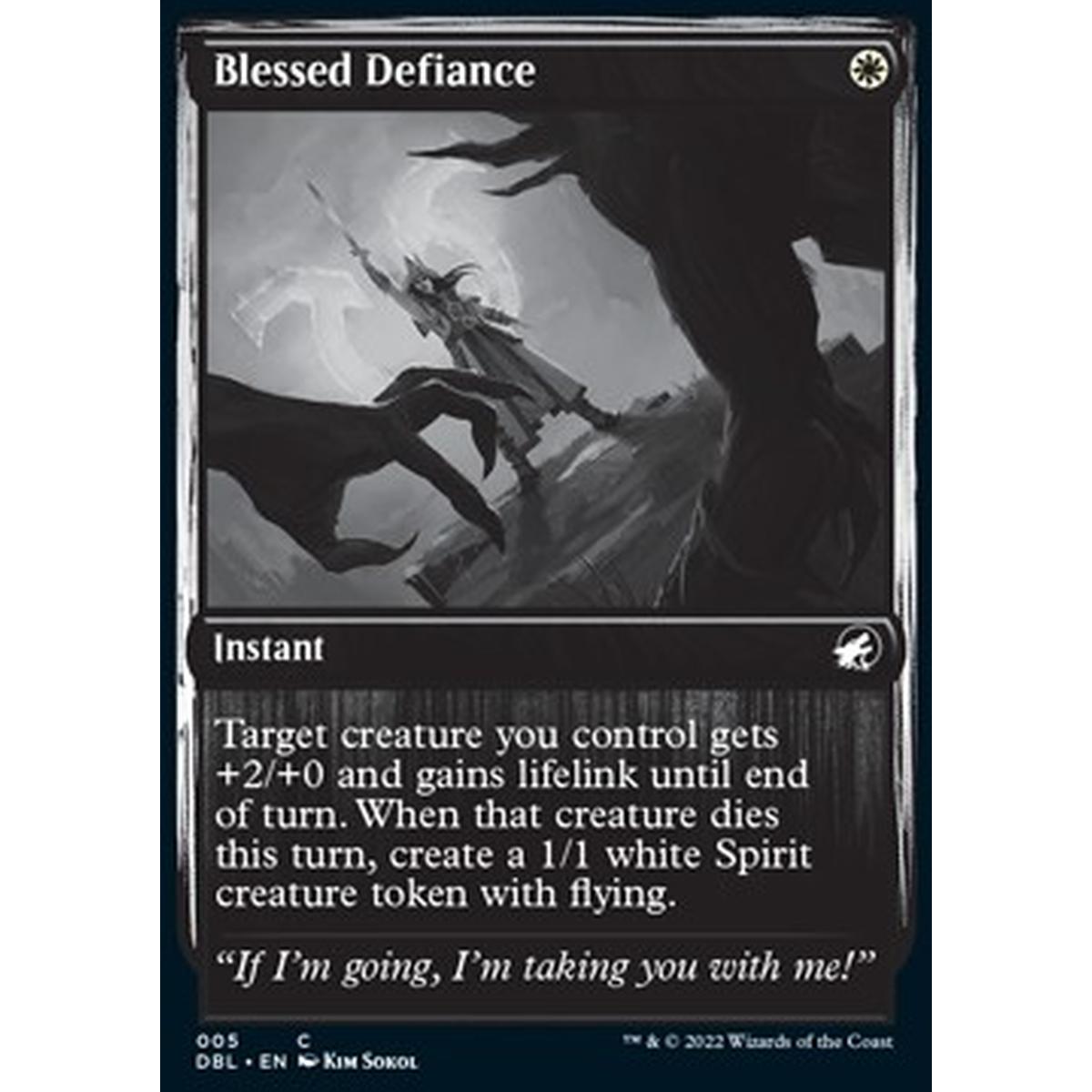 Blessed Defiance - Blessed Defiance - [DBL] [NM] [Foil]