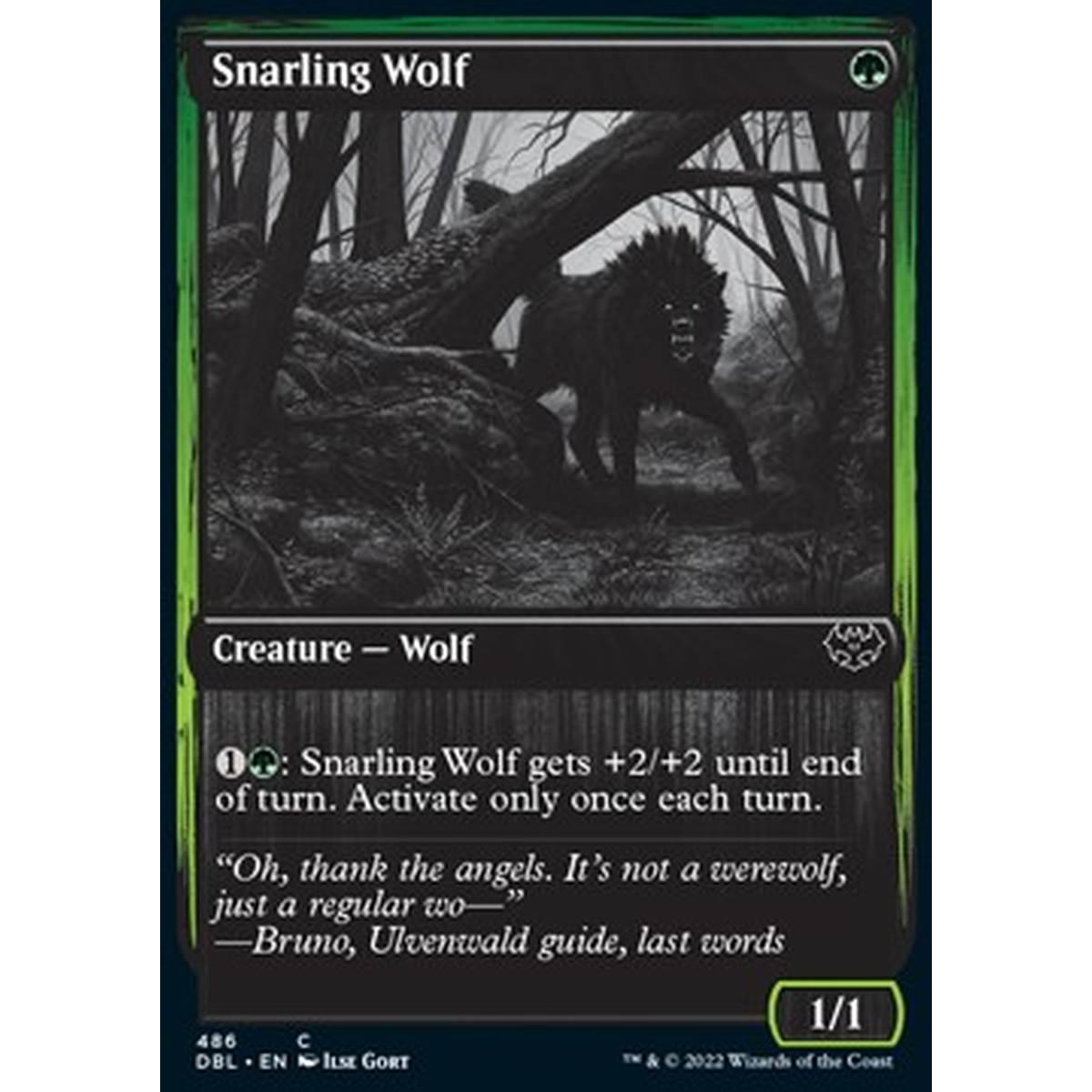 Snarling Wolf (V.2) - Snarling Wolf (V.2) - [DBL] [NM] [Foil]