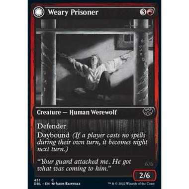 Weary Prisoner // Wrathful Jailbreaker - Weary Prisoner // Wrathful Jailbreaker - [DBL] [NM] [Foil]