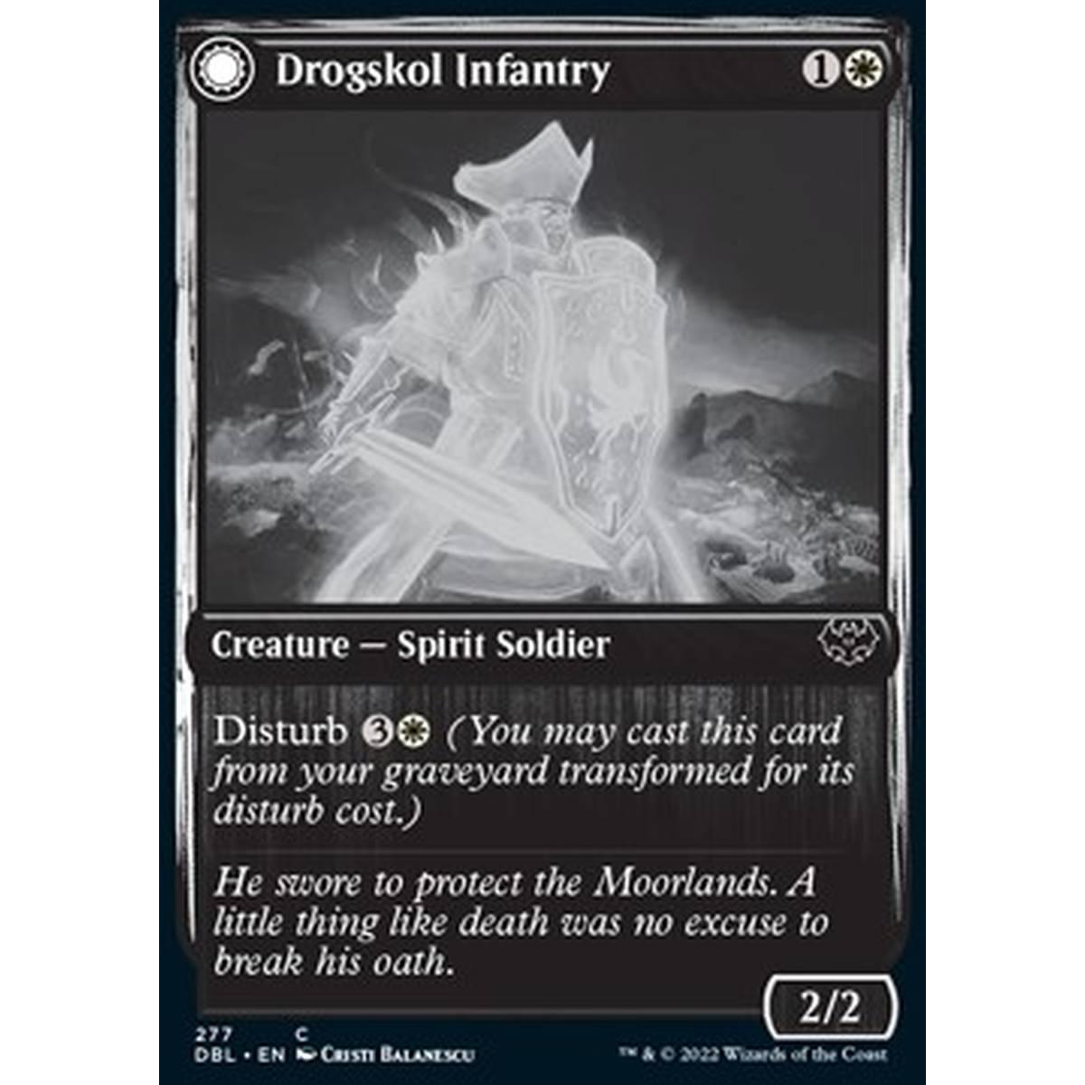 Drogskol Infantry // Drogskol Armaments - Drogskol Infantry // Drogskol Armaments - [DBL] [NM] [Foil]