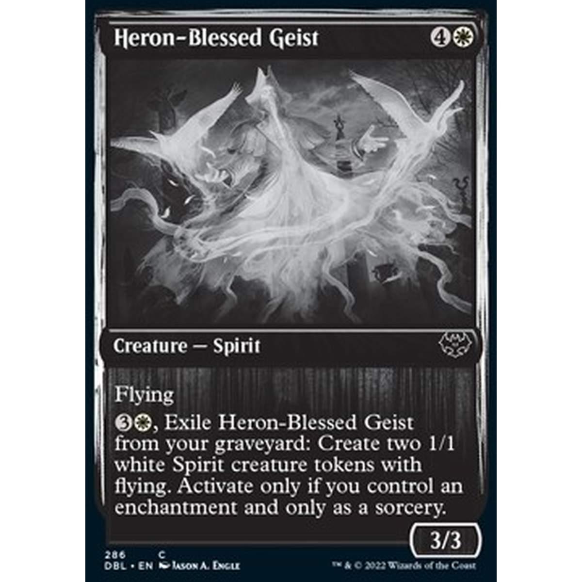 Heron-Blessed Geist - Heron-Blessed Geist - [DBL] [NM] [Foil]