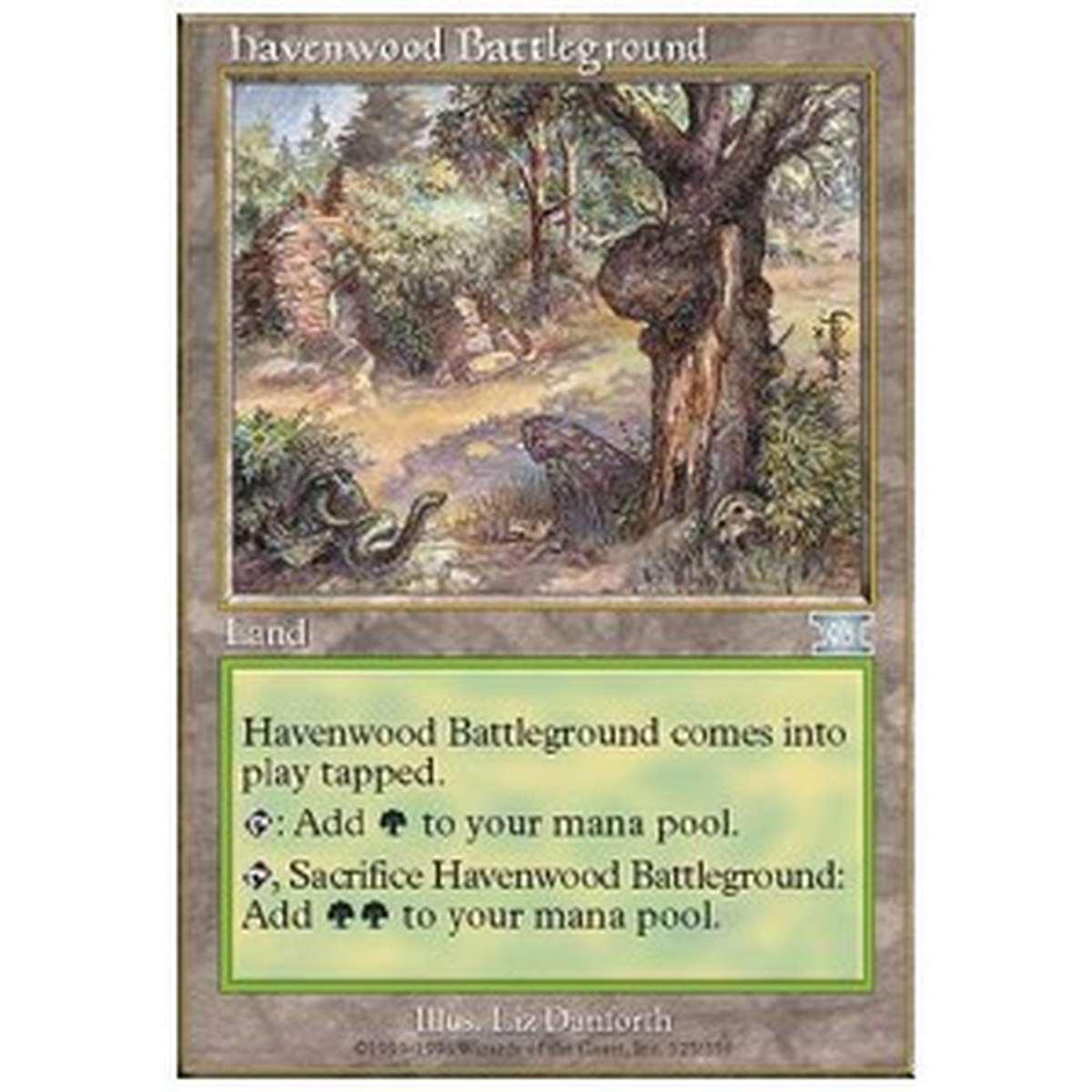Havenwood Battleground - Havenwood Battleground - [6ED] [EX]