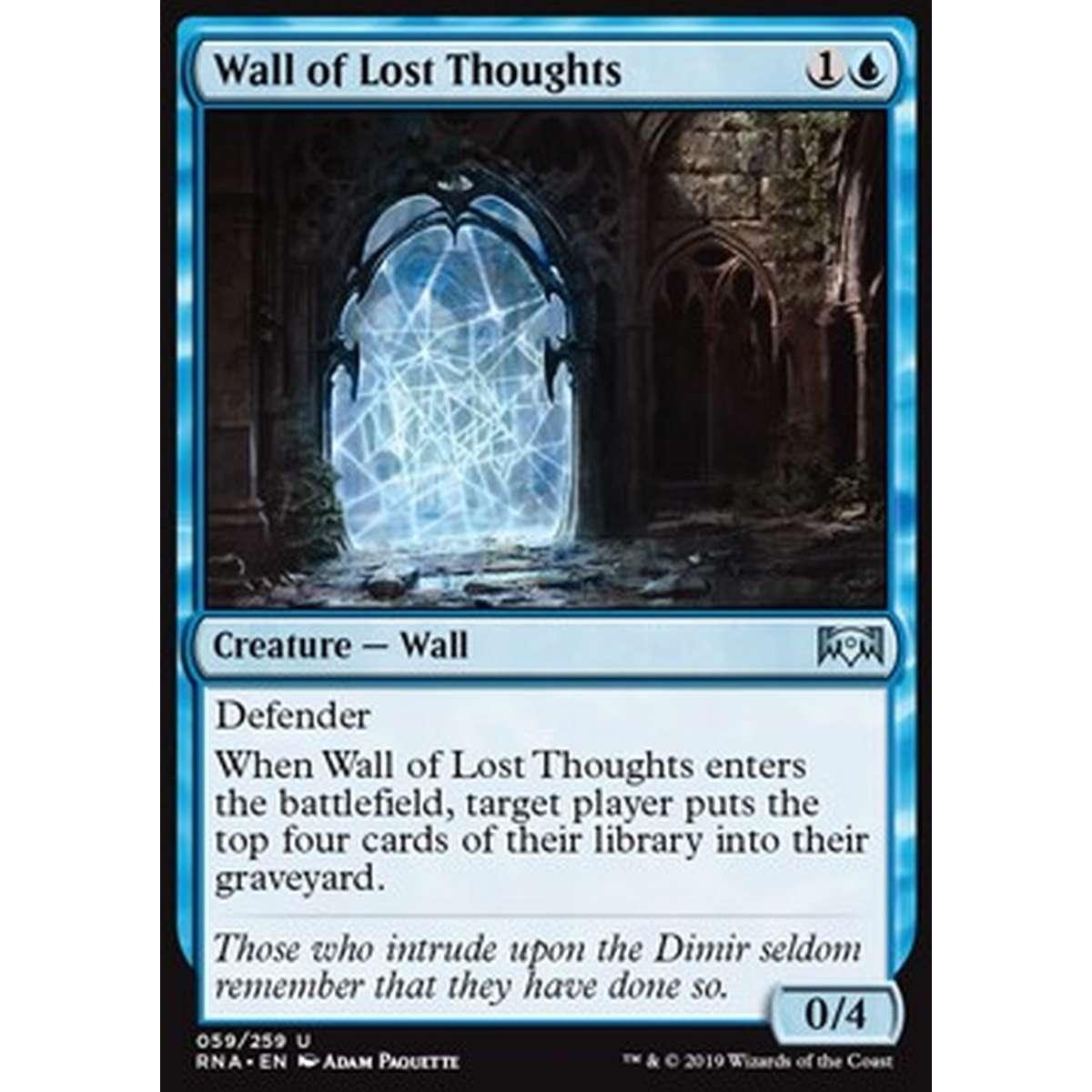 Wall of Lost Thoughts - Muro dei Pensieri Perduti - [RNA] [NM]