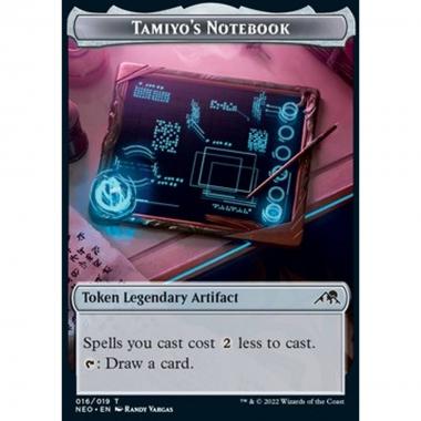 Tamiyo's Notebook Token - Tamiyo's Notebook Token - [XNEO] [NM]