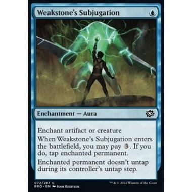 Weakstone's Subjugation - Dominio della Pietra della Debilitazione - [BRO] [NM]